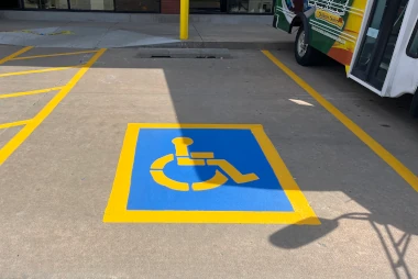 ADA Compliance Striping by 633 Asphalt & Construction LLC